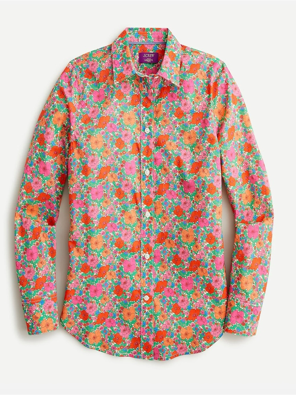 J Crew Liberty Slim Fit button down, NWT, SZ 10 in meadow song